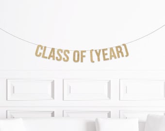 Highschool Reunion Decorations, Class of Banner, Class Reunion Decor, 50th 40th 30th 20th 10th, 1972, 1982, 1992, 2002, 2012