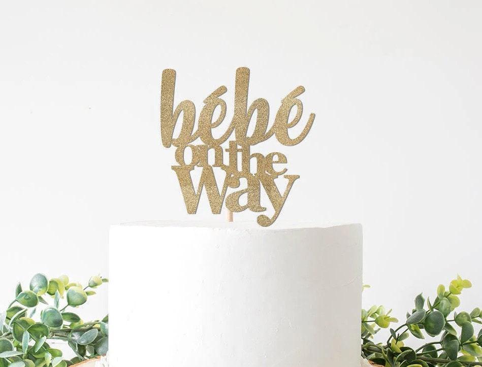 A Bebe Is On The Way Banner Baby Shower Decorations French En a-bebe-is-on-the-way-banner-baby-shower-decorations-french-en
