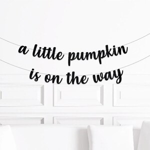 A Our Little Pumpkin is One Cake Topper, Thanksgiving Themed First Birthday Decor, Halloween Theme 1st Birthday Decorations, Fall Party image 5