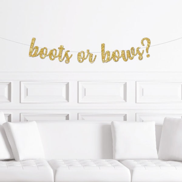 Boots and Bows - Etsy