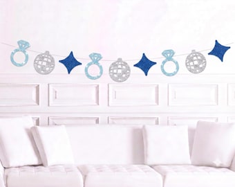 Mamma Mia Bachelorette Garland, Disco Ball 70s Party Banner Decorations, Dancing Queen Decor, She Found Her Honey Honey Party Supplies