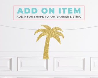 Banner Add On- Palm Tree