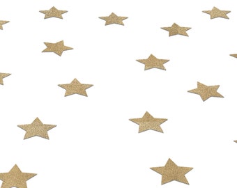 Glitter Paper Star Confetti, Star Themed Party Supplies, Twinkle Twinkle Little Star Decorations, Space Birthday Decor, First Trip