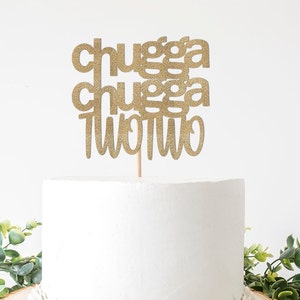 Train 2nd Birthday Decorations, Chugga Chugga Two Two Cake Topper,  Chugga Chugga Choo Choo Birthday Decor, Train Decorations, Party