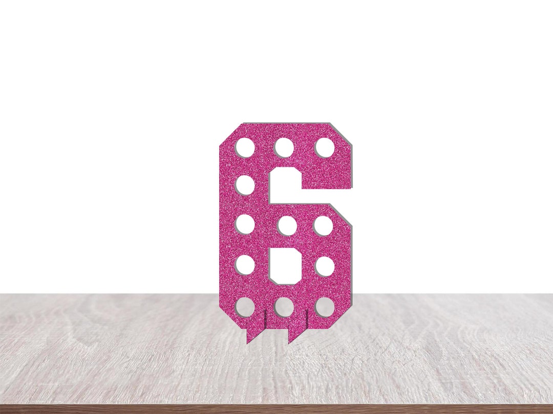 Marquee Number Centerpiece, Birthday, Anniversary, Table Centerpieces ...