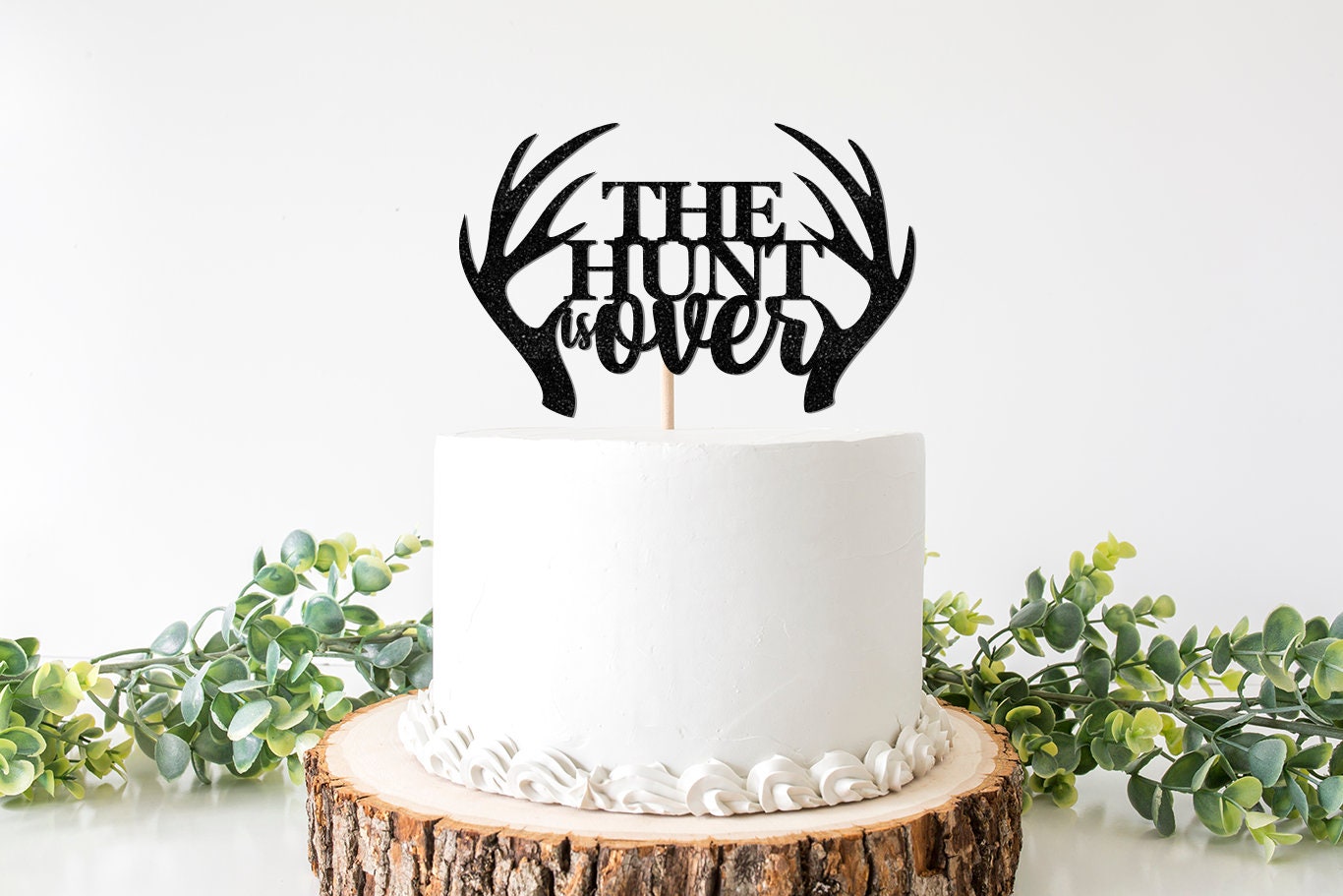 Deer Hunting Wedding Cake Topper 