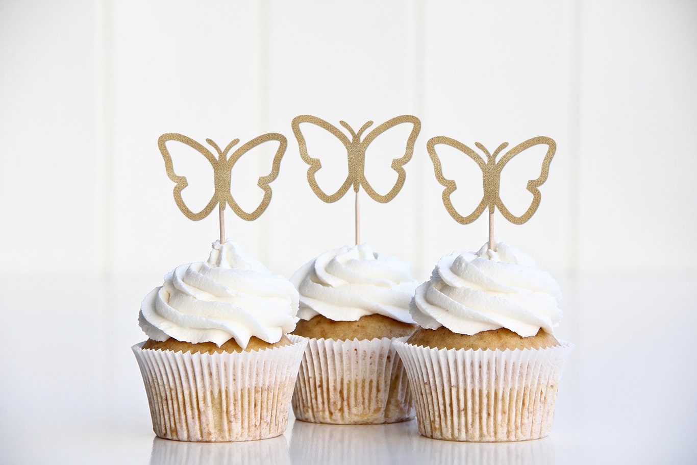 Butterfly Cupcake Toppers Butterfly Baby Shower Decorations Butterfly Birthday Decor Party Supplies Toothpicks Picks Signs