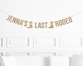 Austin Bachelorette Decorations, Custom Last Rodeo Banner, Last Rodeo Bachelorette, Western Bach Party Supplies, Nashville Sign Backdrop