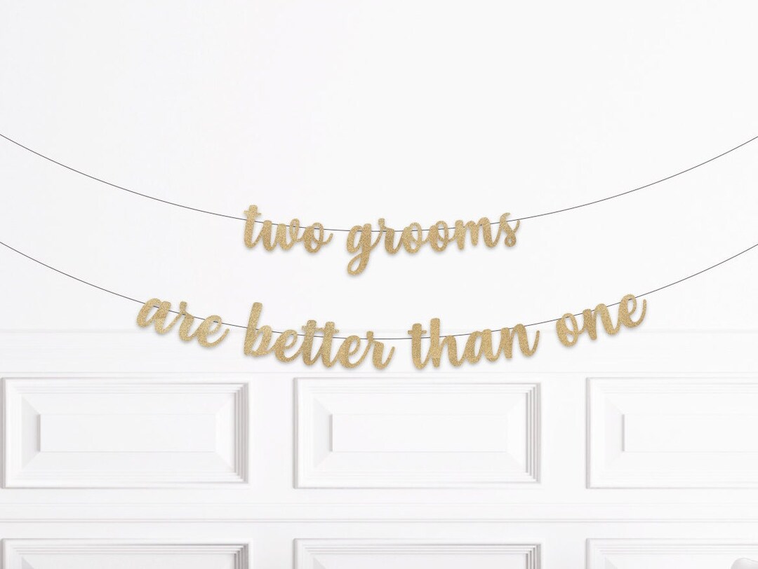 Gay Bridal Shower Decorations Gay Bachelor Party Decor Gay Etsy