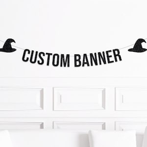 Halloween Decorations Indoor, Halloween Party Banner, Halloween Custom Decor, Halloween Bachelorette Party Decorations, Witch Hat
