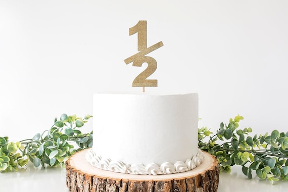 Halfway To One Wooden Cake Topper - 6 Month Half Birthday Decor For Baby Boy Or Girl First Birthday Party - View #11
