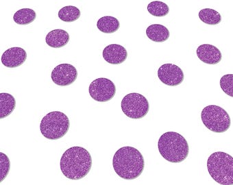 Light Purple Circle Confetti Dots, Baby Shower Party Decor, Birthday Party Decorations, Table Scatter, Custom Personalized, Confetti Mix