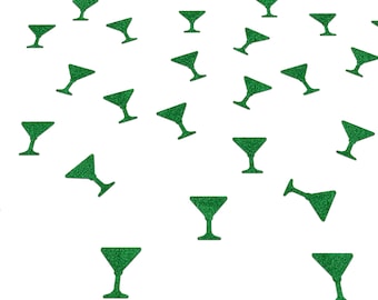 Martini Confetti, Tini Bit Older Party Decorations, Bikinis and Martinis Bachelorette Decor, Tinis