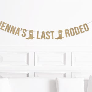 Austin Bachelorette Decorations, Custom Last Rodeo Banner, Last Rodeo Bachelorette, Western Bach Party Supplies, Nashville Sign Backdrop