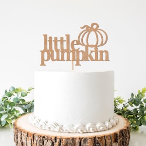 Little Pumpkin Cake Topper, Fall Baby Shower Ideas, Halloween 1st Birthday Party Decorations, Our A Thanksgiving Sign Decor Supplies