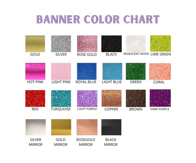The image is a color chart that displays various colors and their names, likely used for selecting paint colors or design elements.