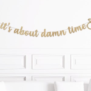 Its about damn time DIAMOND RING - Cedar ornament Its about damn time DIAMOND RING - Cedar ornament