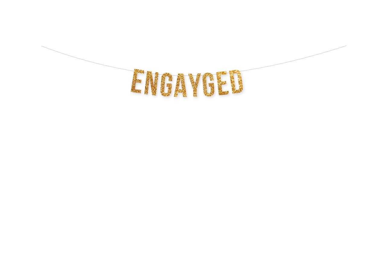 Gay Engagement Party Decorations Engayged Banner Same Sex Etsy