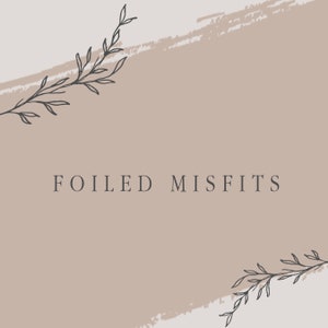 Foiled Misfit Grab Bags // Planner Stickers