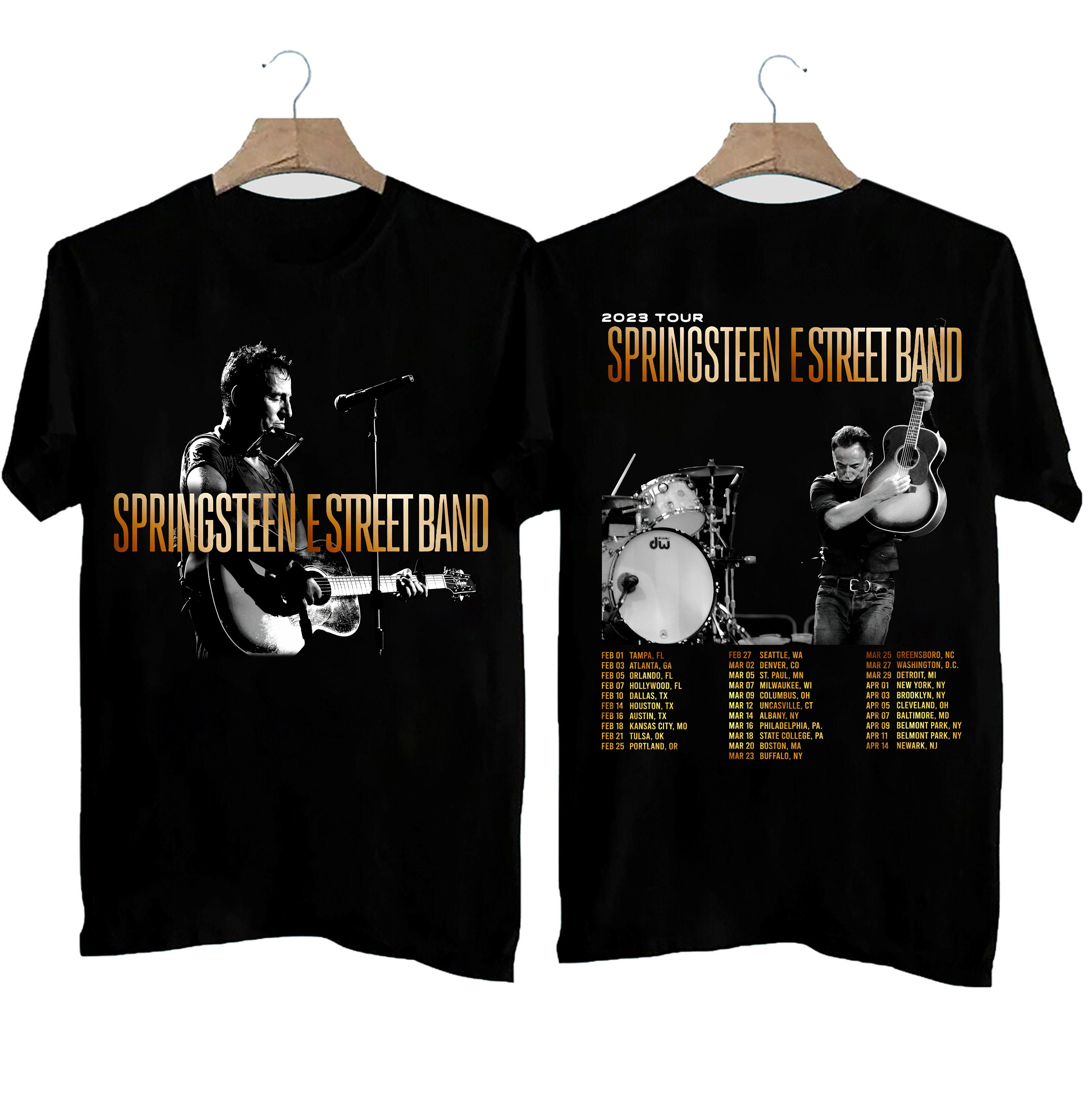 Bruce Springsteen And The E Street Band UK Tour Shirt, Springsteen Tour