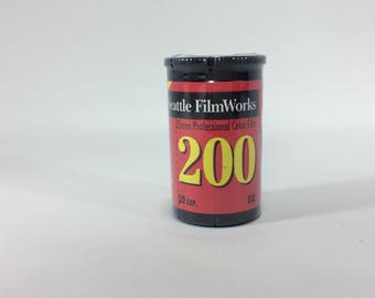 35 mm Professional Color Film 200 ASA 20 exposures Seattle Film Works NOS
