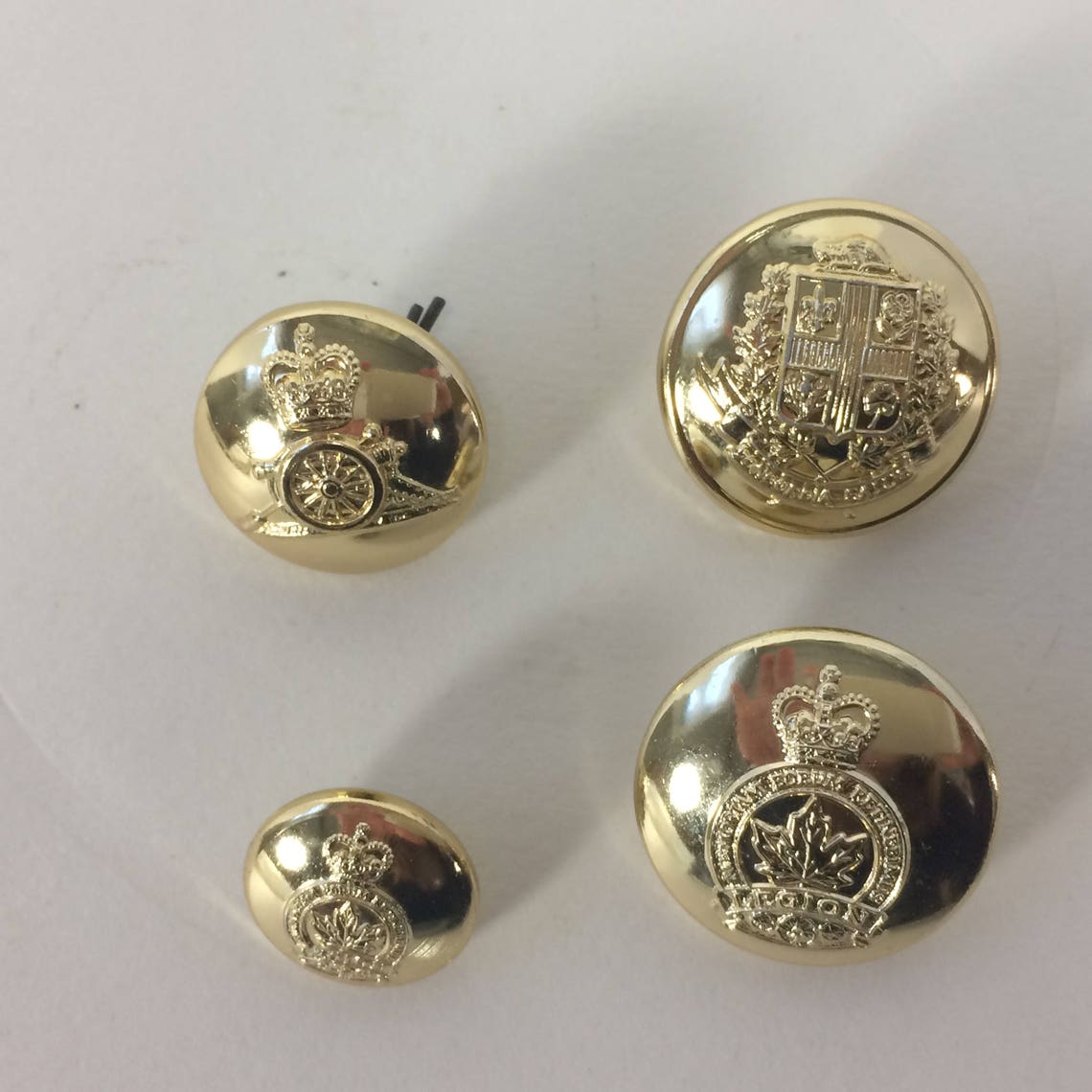 Royal Canadian Legion Dress Buttons for Blazer 3 Sizes Etsy