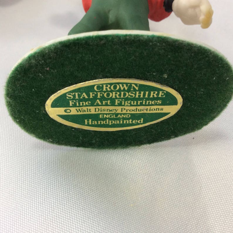 Mickey Minnie Mouse Figurines Coalport Staffordshire Disney Etsy