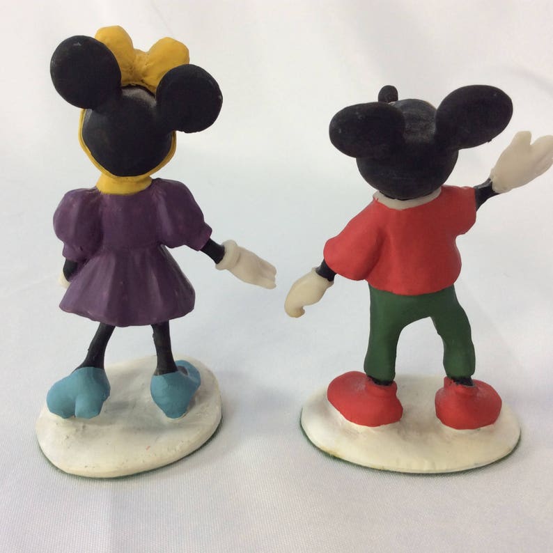 Mickey Minnie Mouse Figurines Coalport Staffordshire Disney Etsy
