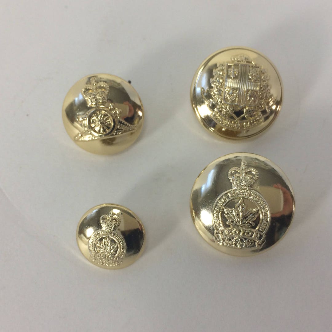 Royal Canadian Legion Dress Buttons for Blazer 3 Sizes - Etsy