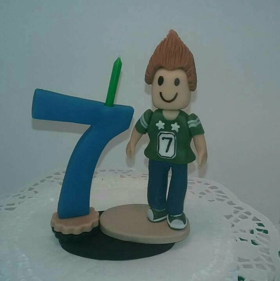 Boy Cake Toppers Etsy - roblox cake topper roblox party supplies roblox birthday etsy in 2020 roblox birthday cake roblox cake minion birthday party