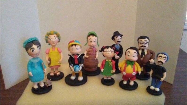 ONE CHARACTER El chavo cake topper party favor