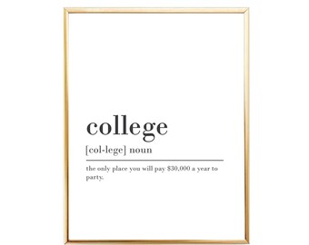 dorm wall art etsy