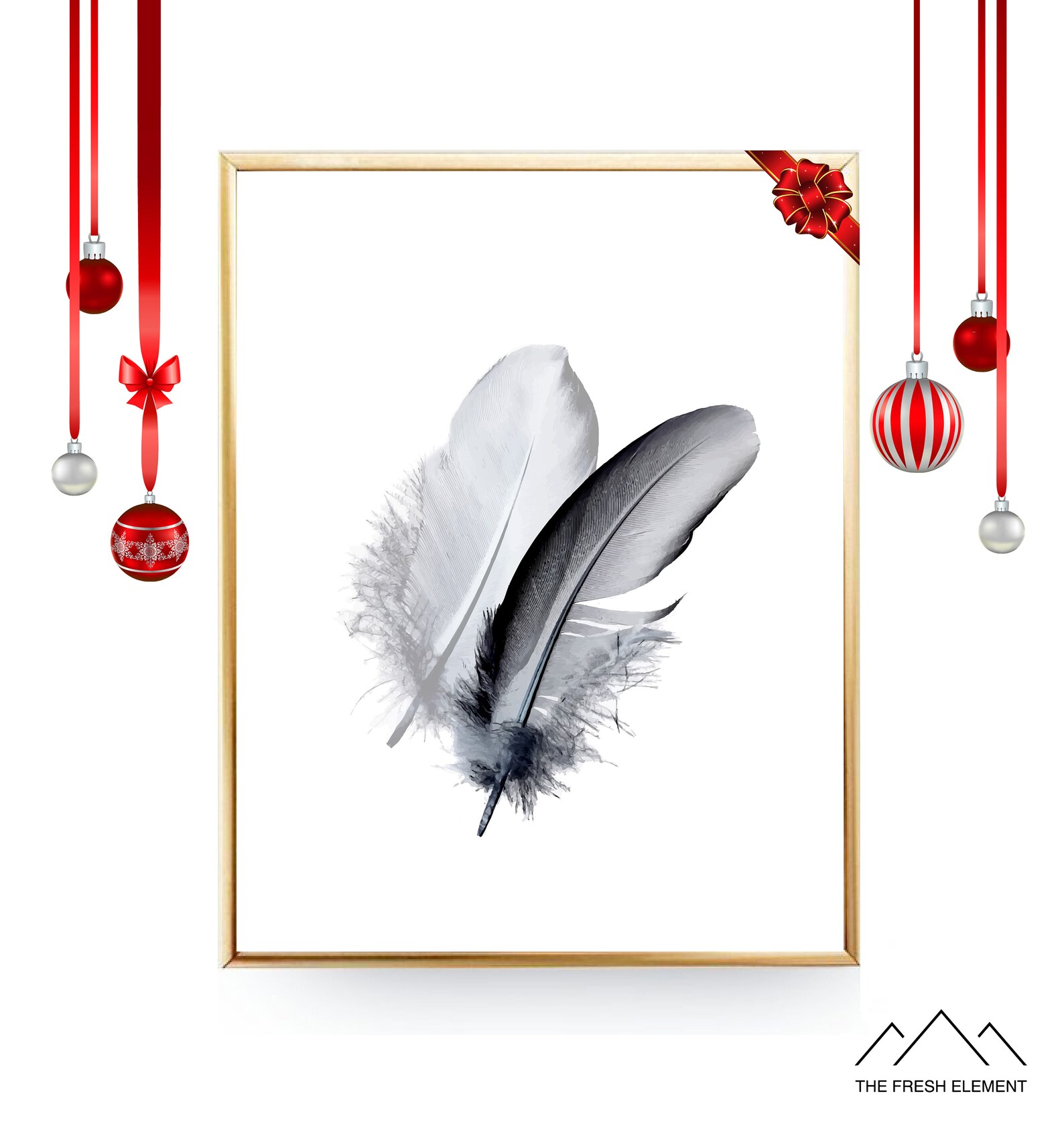 Feather PRINTABLE Wall Art Print Bedroom Printable Feather Art - Etsy
