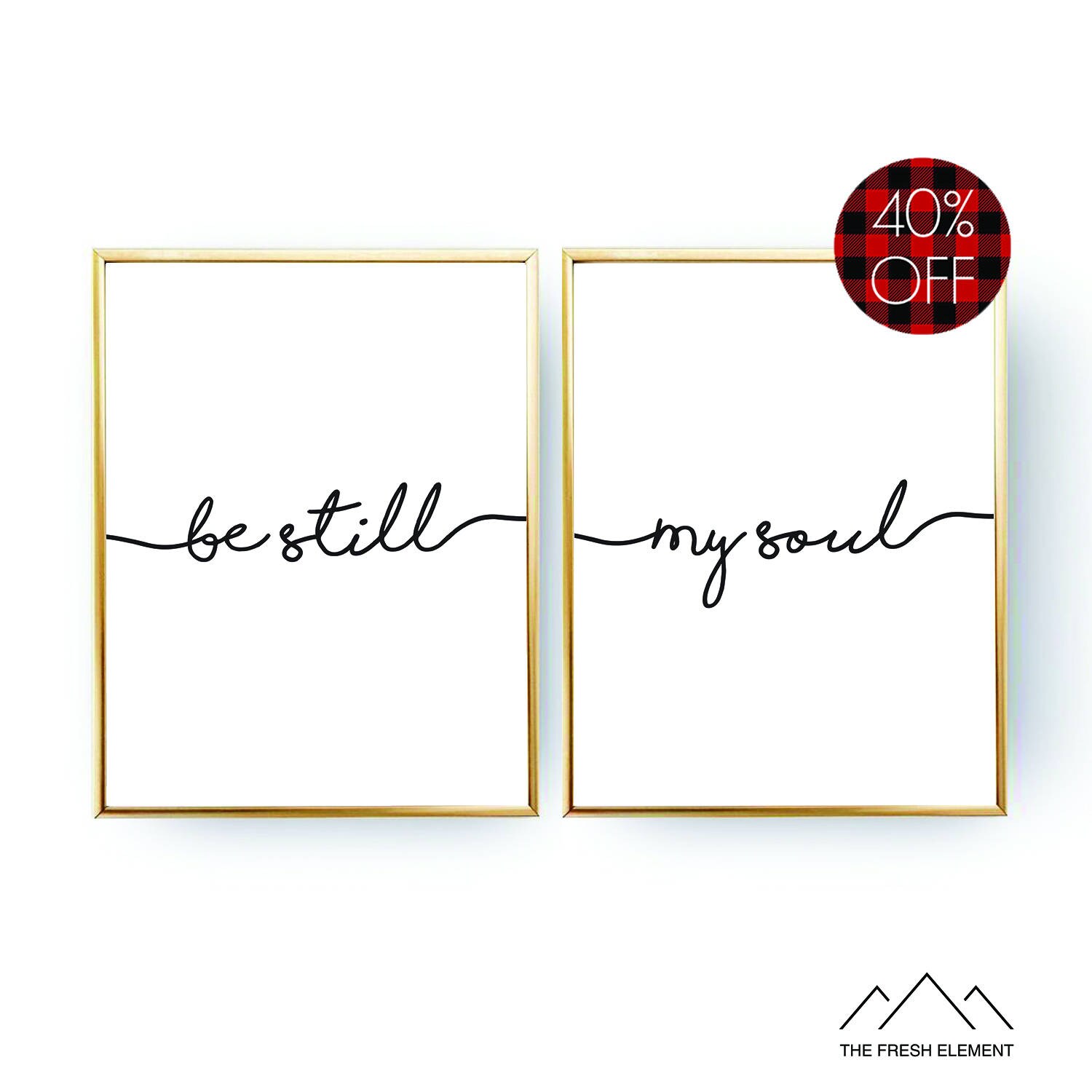 Be Still My Soul Printable Wall Art Digital Download Be Still | Etsy