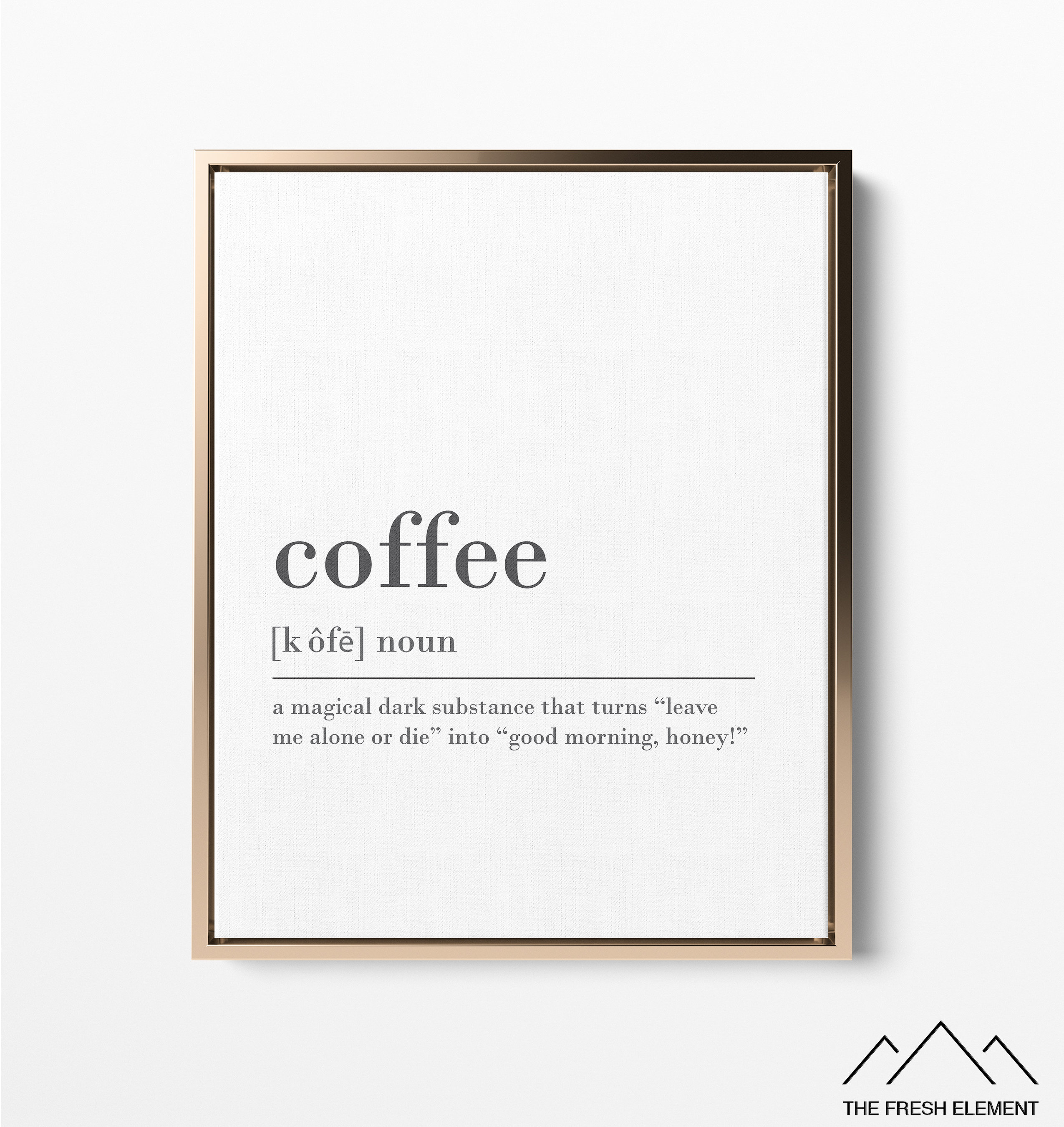 Printable Kaffeeklatsch Definition Wall Art German Definition Print