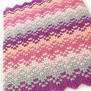 Confetti Waves Crochet Pattern