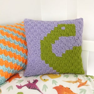 ROAR-some Crochet Cushions Pattern image 2