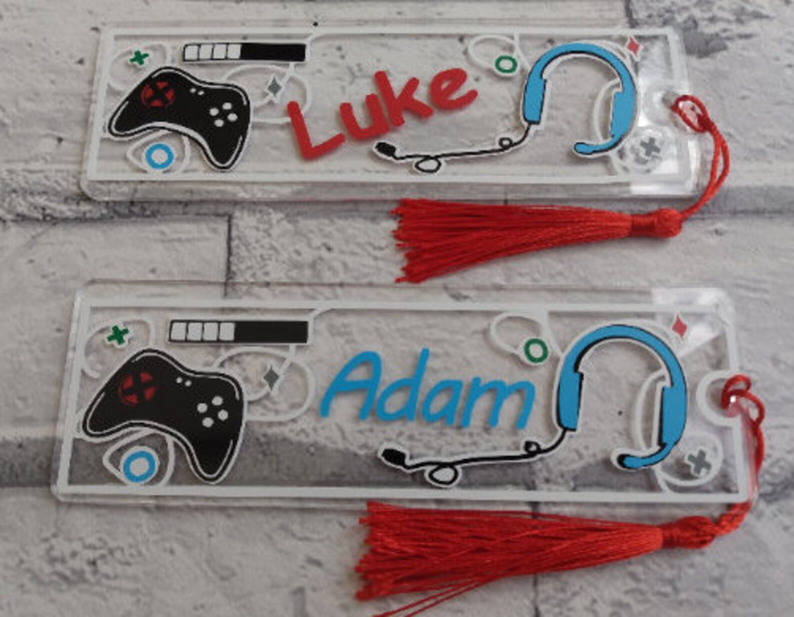 Personalised Gamer Bookmark Gaming Bookmark Teenager Gift Etsy UK
