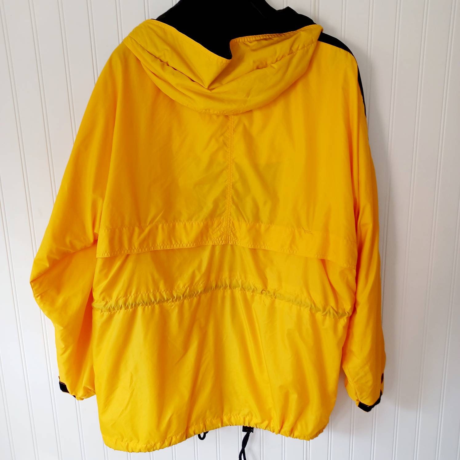 Vintage Ralph Lauren Polo Sport USA Yellow Nylon Jacket Coat Vintage Ralph Lauren Polo Sport USA Yellow Nylon Jacket Coat