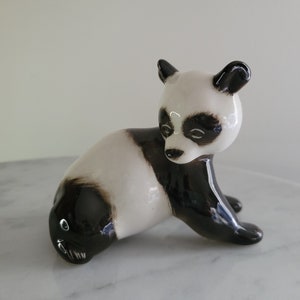 Bone China Lomonosov Baby Panda UdSSR