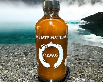 Highest Potency Small Batch Craft ORMUS Monatomic Gold - Super Concentrated- 8oz Bottle M-State Matters