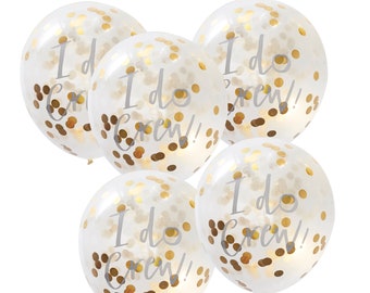 I Do Crew Gold Balloon / I Do Crew / I Do Crew Balloon / Bachelorette Decor / Hen Night Party Decor /She Said Yes/Last Fling Before The Ring