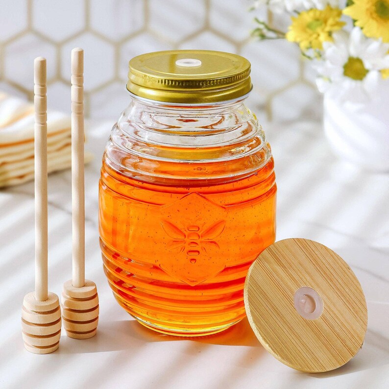 Honey Bear Baby Blocks Shower Decor Boxes | A Little Honey is on the Way Shower Decor | BABY Shower Decor | Gender Neutral Baby Shower Decor image 16