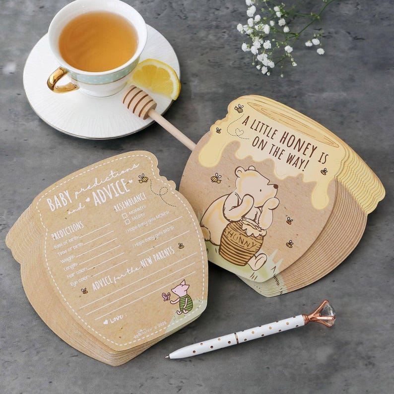 Honey Bear Baby Blocks Shower Decor Boxes | A Little Honey is on the Way Shower Decor | BABY Shower Decor | Gender Neutral Baby Shower Decor image 13