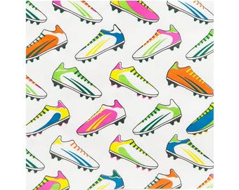 Soccer Cleat Napkins | Soccer Party |