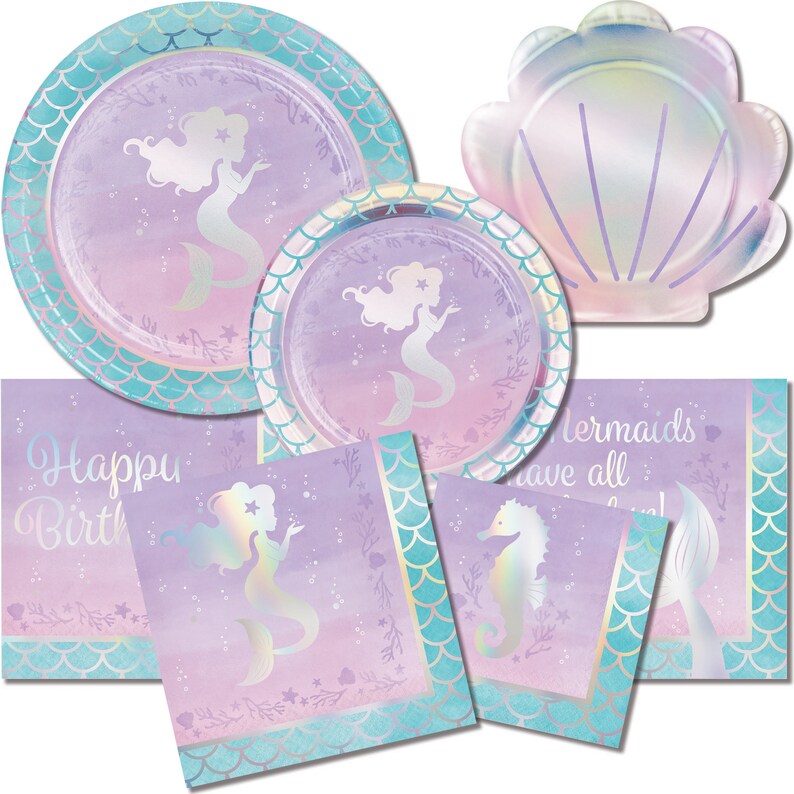 Mermaid party favor bags mermaid party favors mermaid etsy