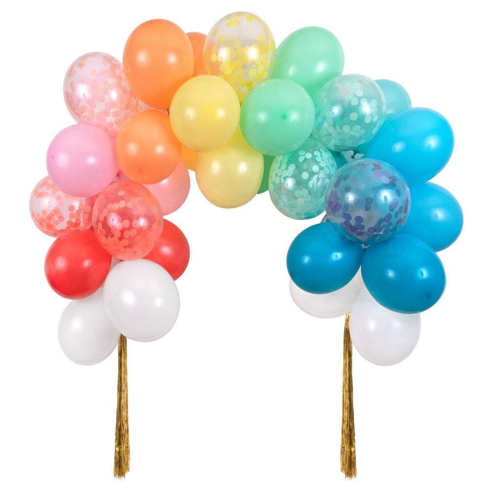 Rainbow Balloon Arch Kit Rainbow Balloon Assortment Rainbow Party Decor Rainbow Birthday Rainbow Baby Shower 6ft Balloon Arch