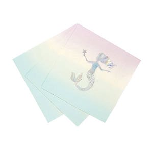 Mermaid Napkin / Mermaid Party Napkins / Mermaid Party / Mermaid Party Decorations / Mermaid