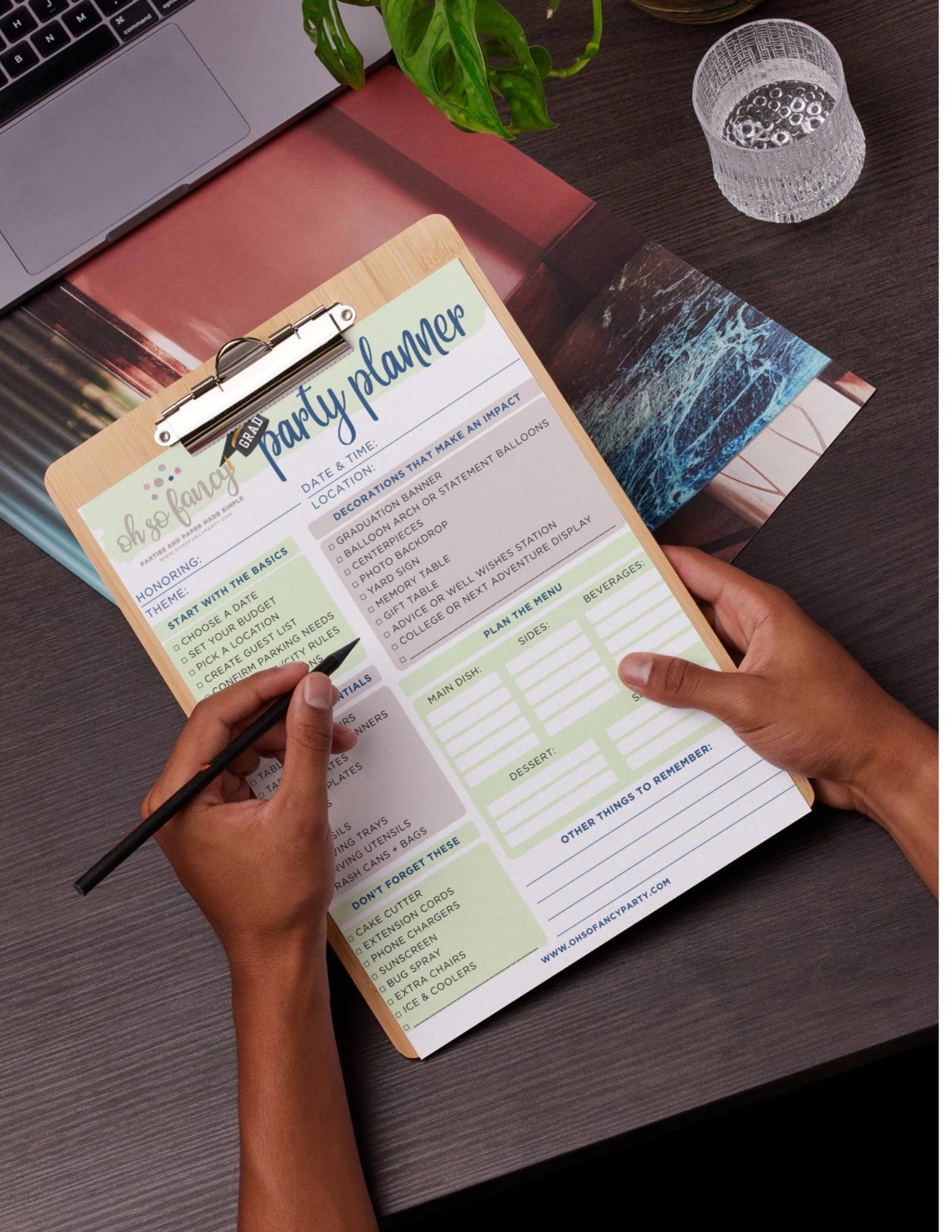Ultimate Graduation Party Planner | Printable Checklist PDF | Grad ...