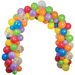Rainbow Balloon Arch / Rainbow Birthday Party / Pride Event Decorations / Rainbow Decorations / Birthday Party / Balloon Garland / Balloons